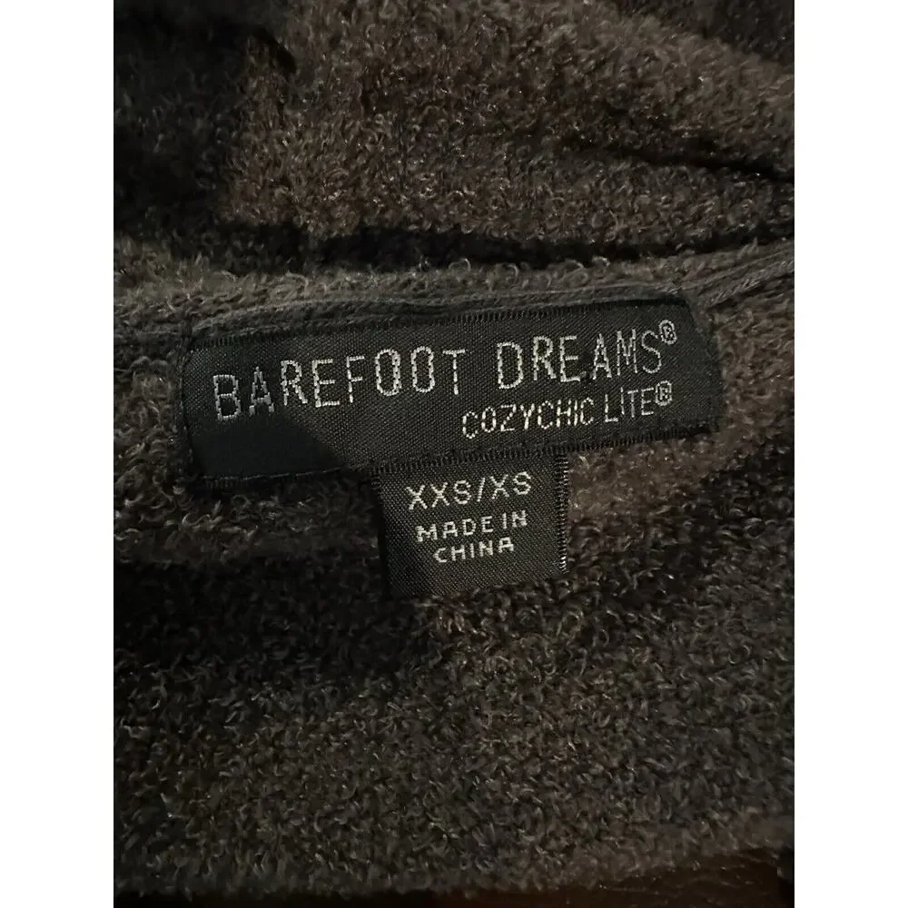 Barefoot Dreams CozyChic Lite Open Front Cardigan Brown Style 903 Size XXS/XS - Picture 4 of 7
